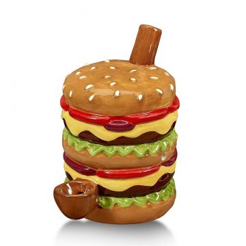Cheese burger pipe